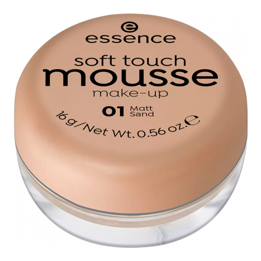 Fond de Teint Mousse 'Soft Touch' - 01 Matt Sand 16 g