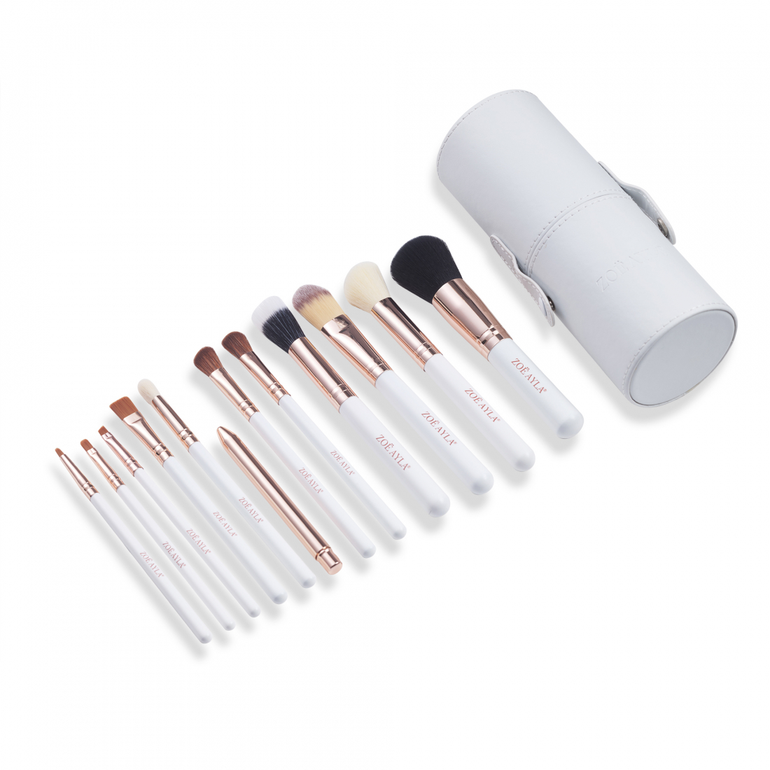 Set de pinceaux de maquillage  - 12 Pièces