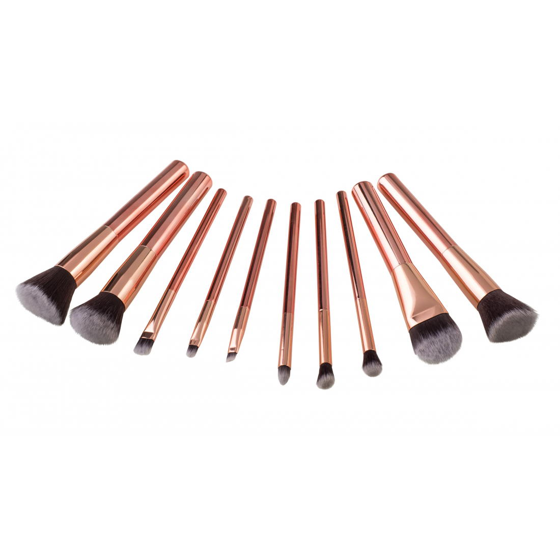 Set de pinceaux de maquillage  - 10 Pièces