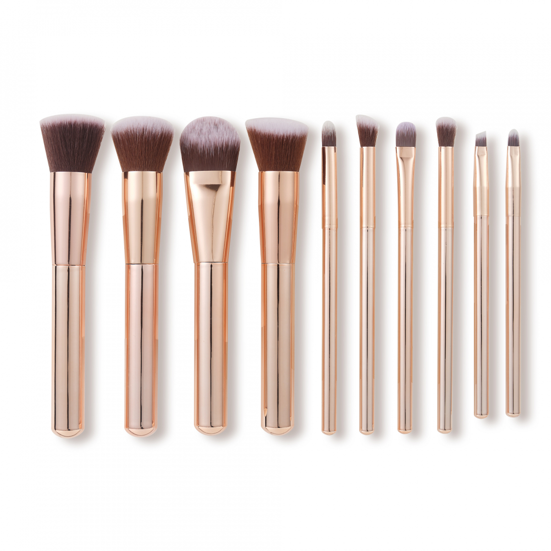 Set de pinceaux de maquillage  - 10 Pièces