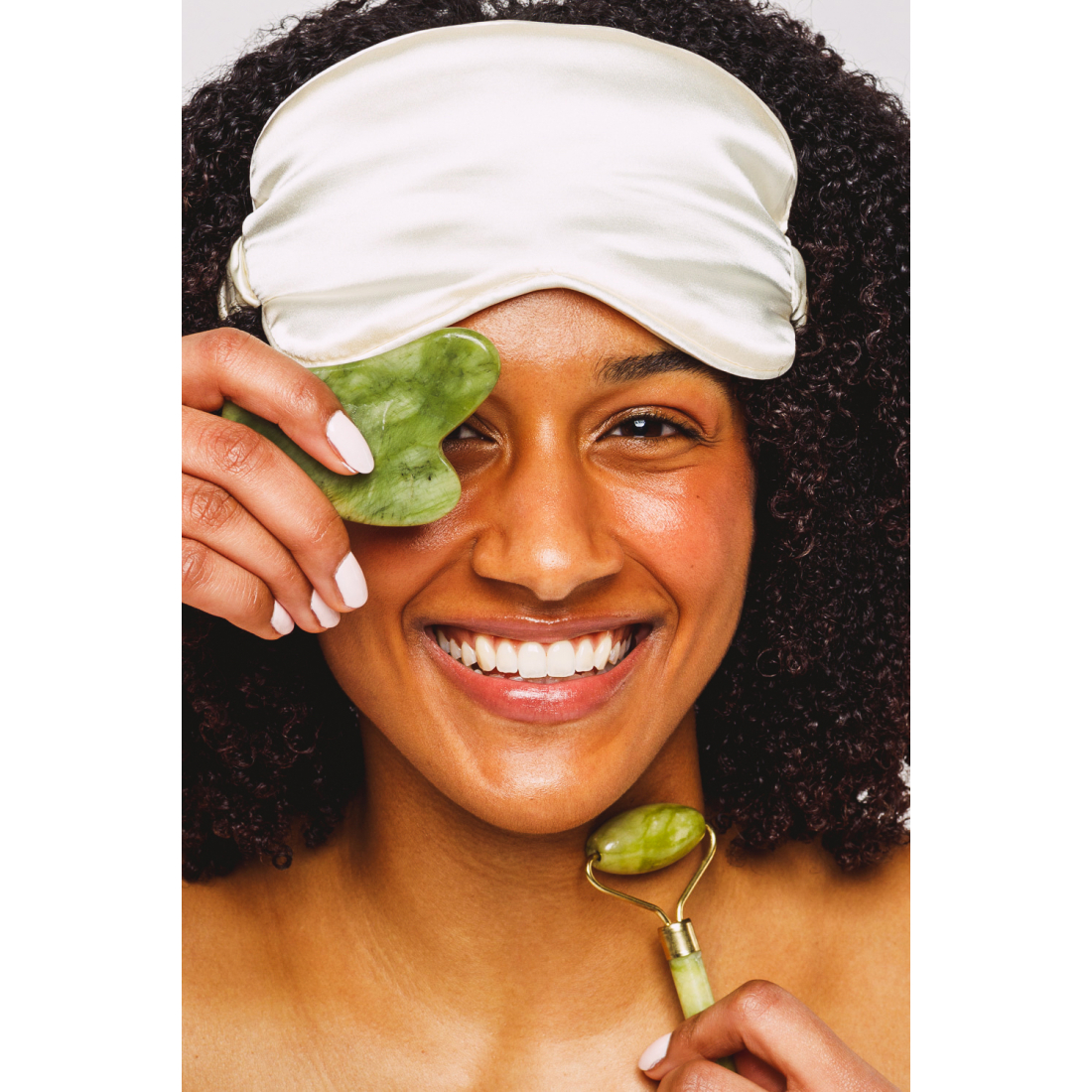 Set 'Gua Sha and Roller' - 2 Pièces