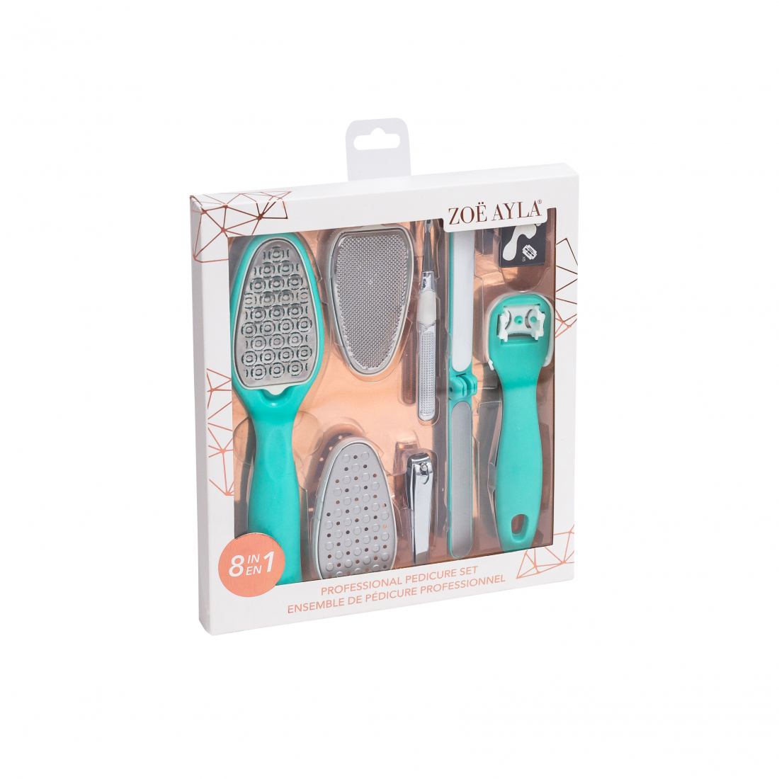 'Pedicure' Set - 8 Pieces