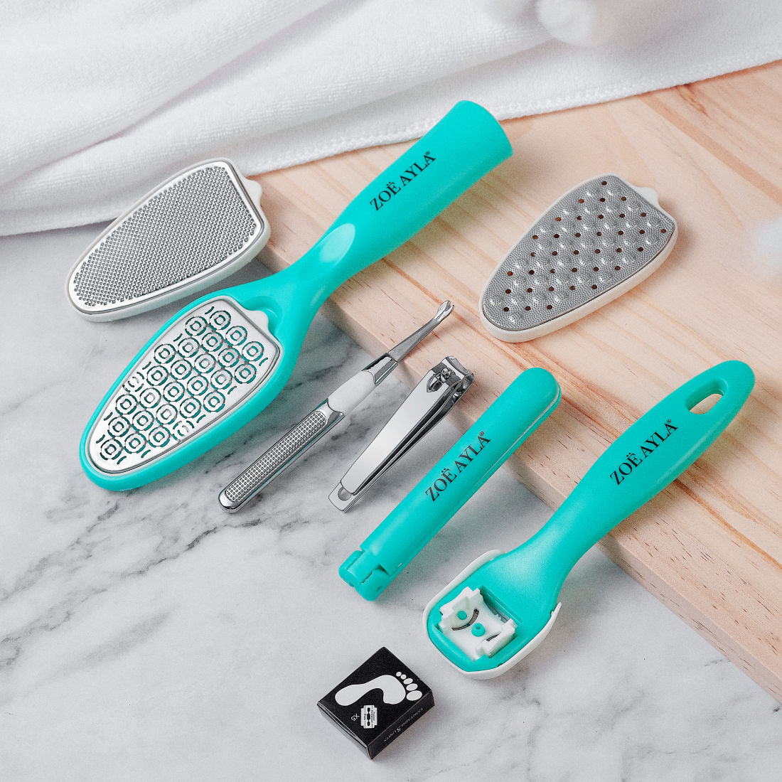 'Pedicure' Set - 8 Pieces