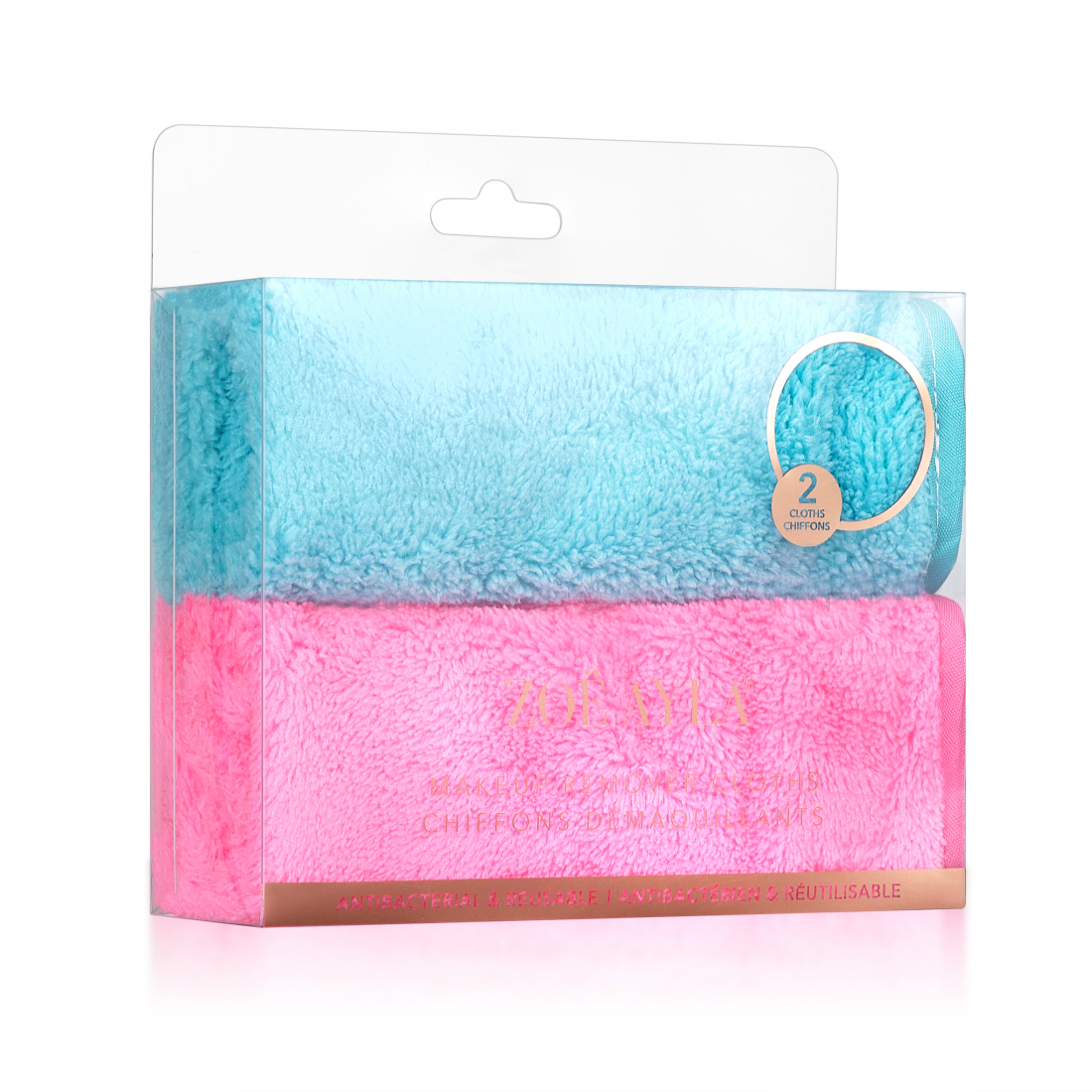 Serviette Démaquillante  - 2 Pièces