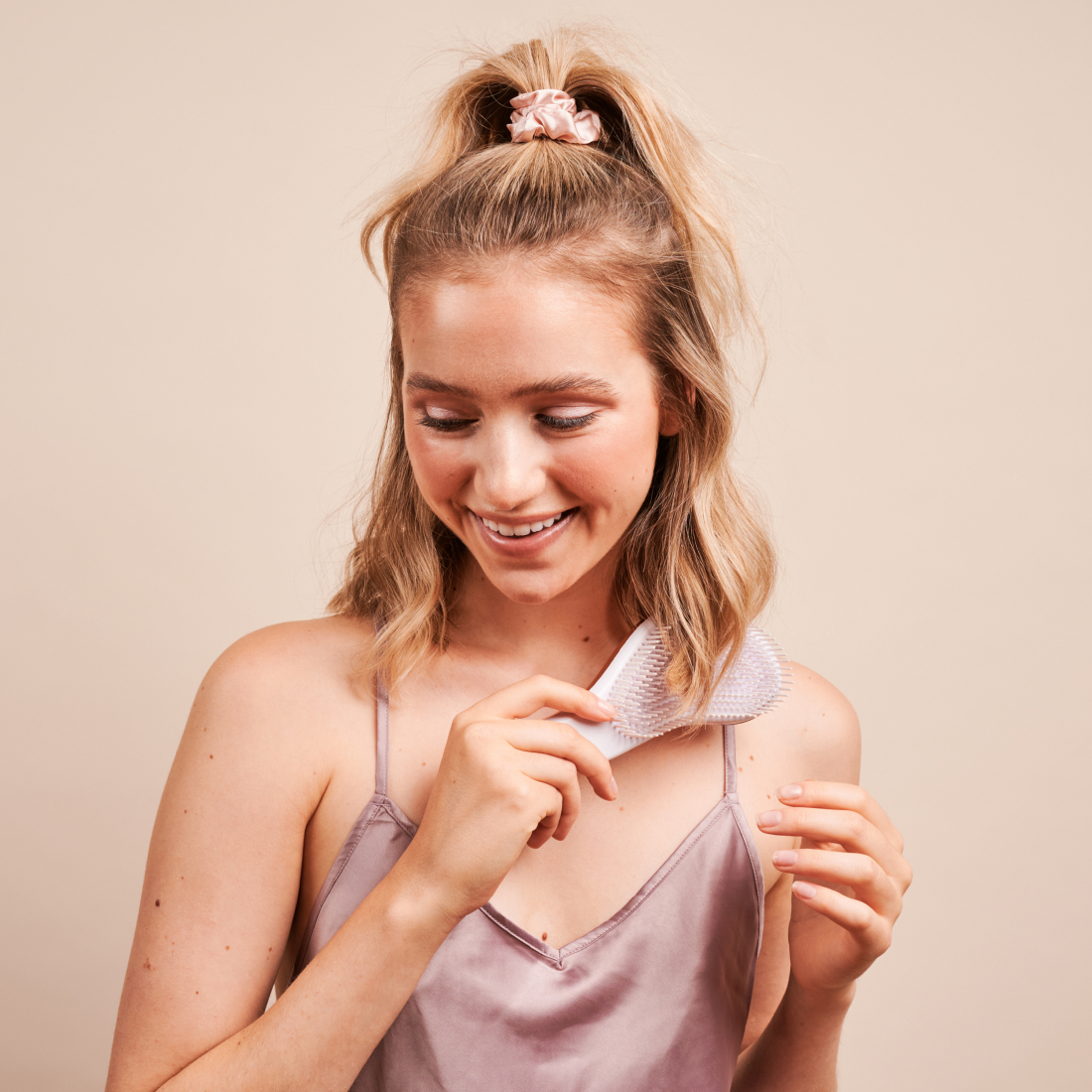 Detangling Brush, Hair Tie - 4 Pieces