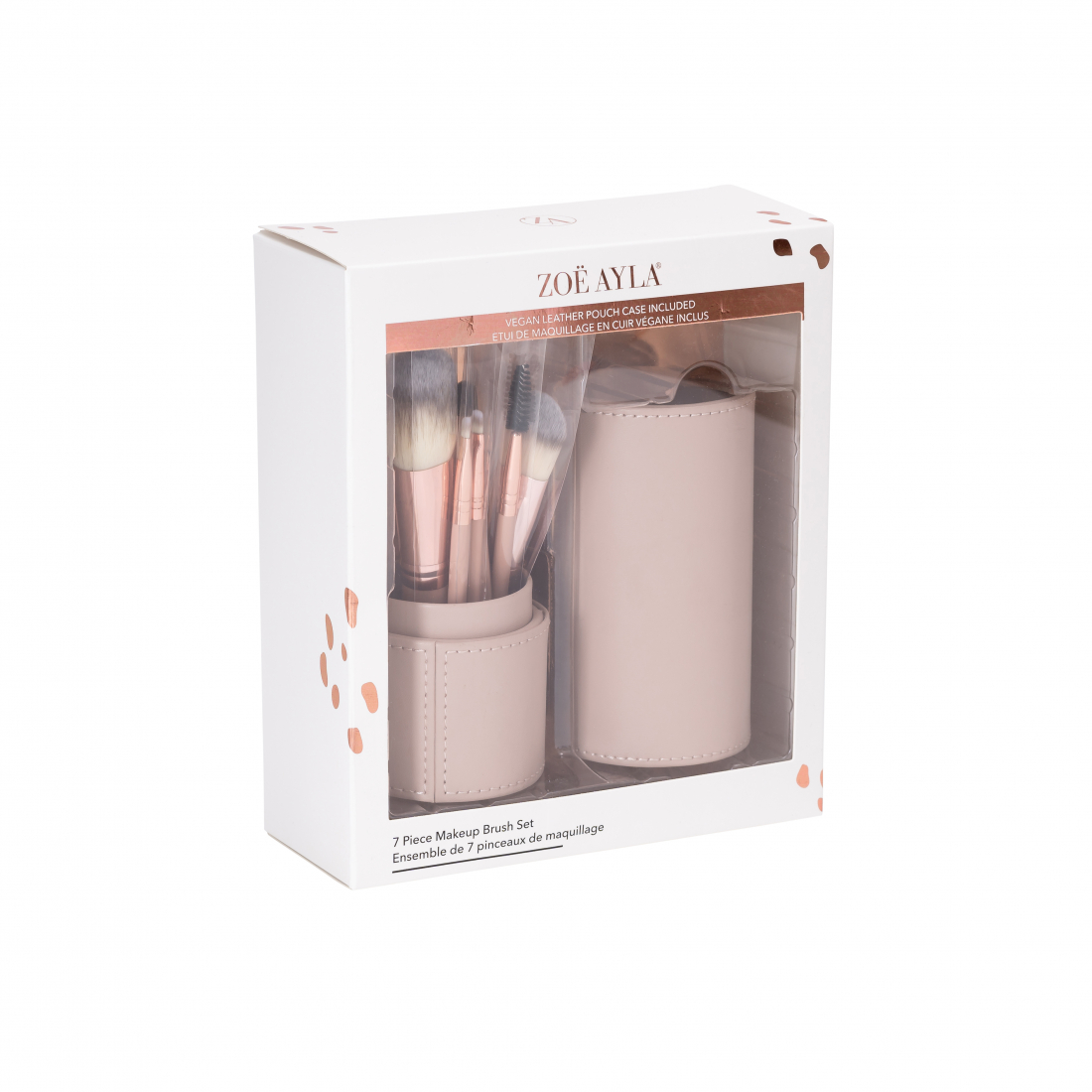 Set de pinceaux de maquillage  - 7 Pièces