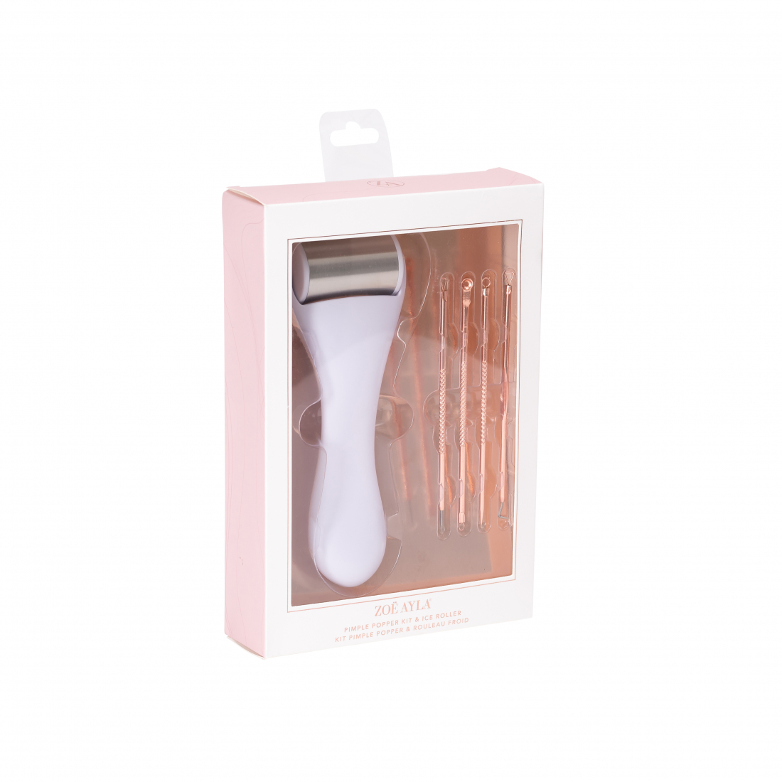 Set 'Pimple Popper Kit & Ice Roller' - 2 Pièces