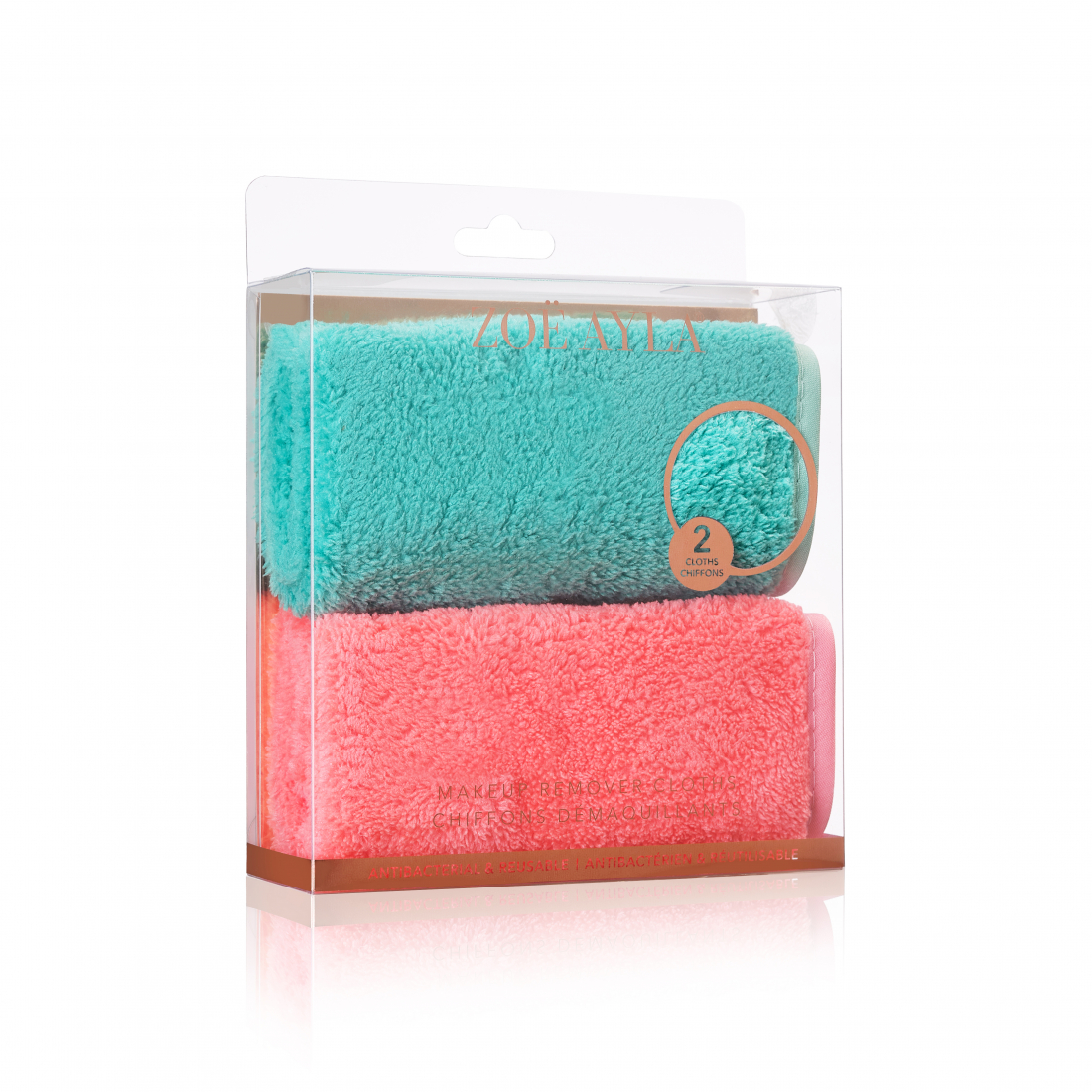 Serviette Démaquillante  - 2 Pièces