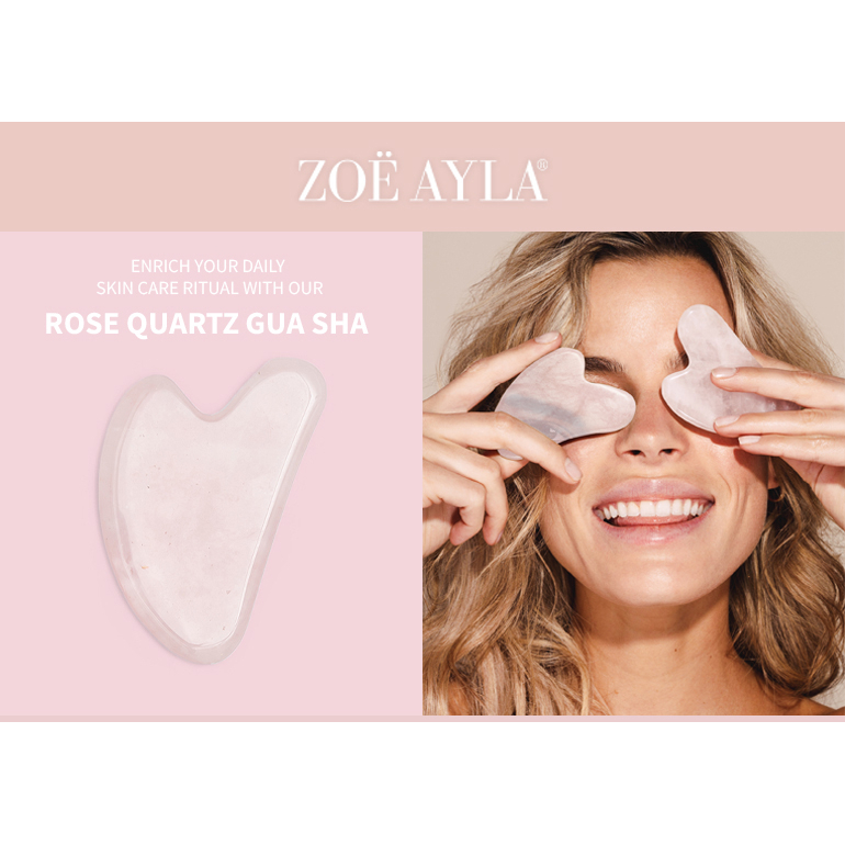 Gua Sha 'Rose Quartz'