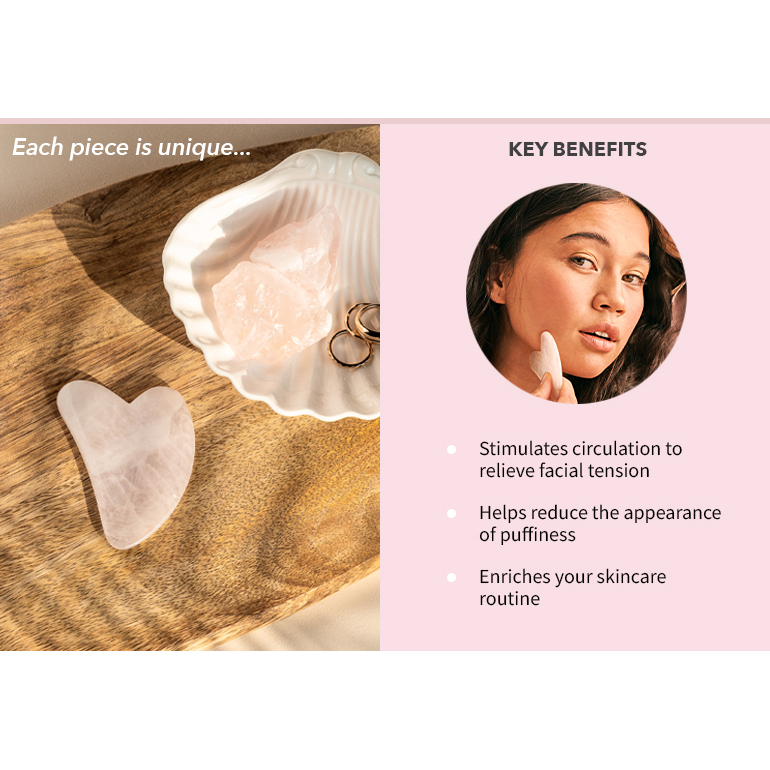 Gua Sha 'Rose Quartz'