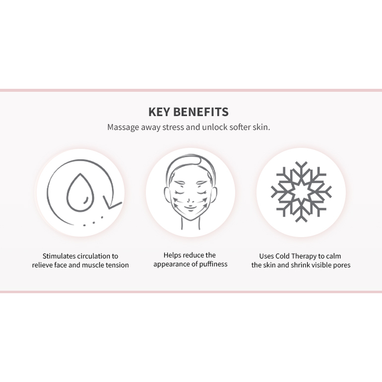 Rouleau à glace 'Face & Body'