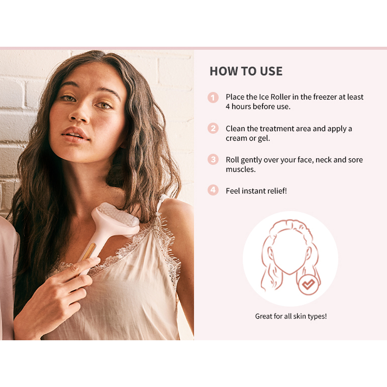 Rouleau à glace 'Face & Body'