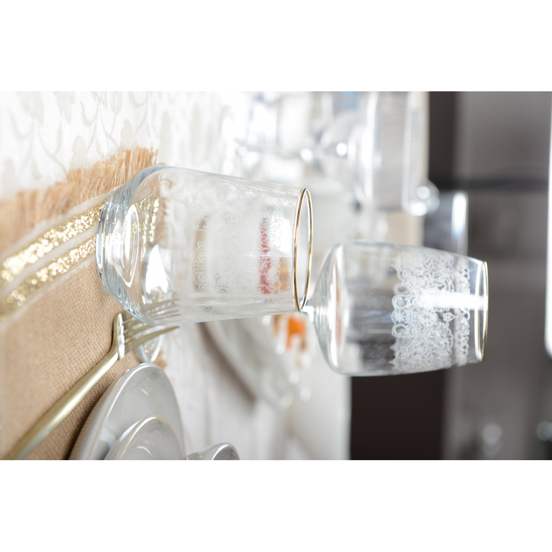 Arabesken-Wassergläser – 6er-Set