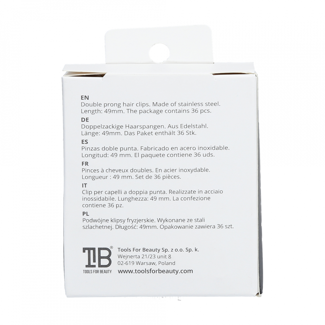 Barrette à cheveux 'Double Prong'