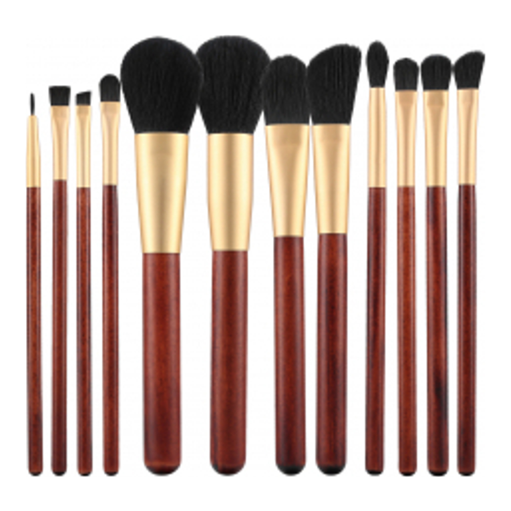 Set de pinceaux de maquillage - 12 Pièces