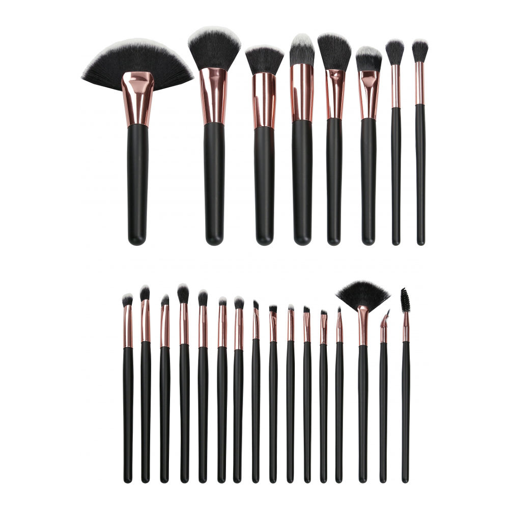 Set de pinceaux de maquillage - 24 Pièces