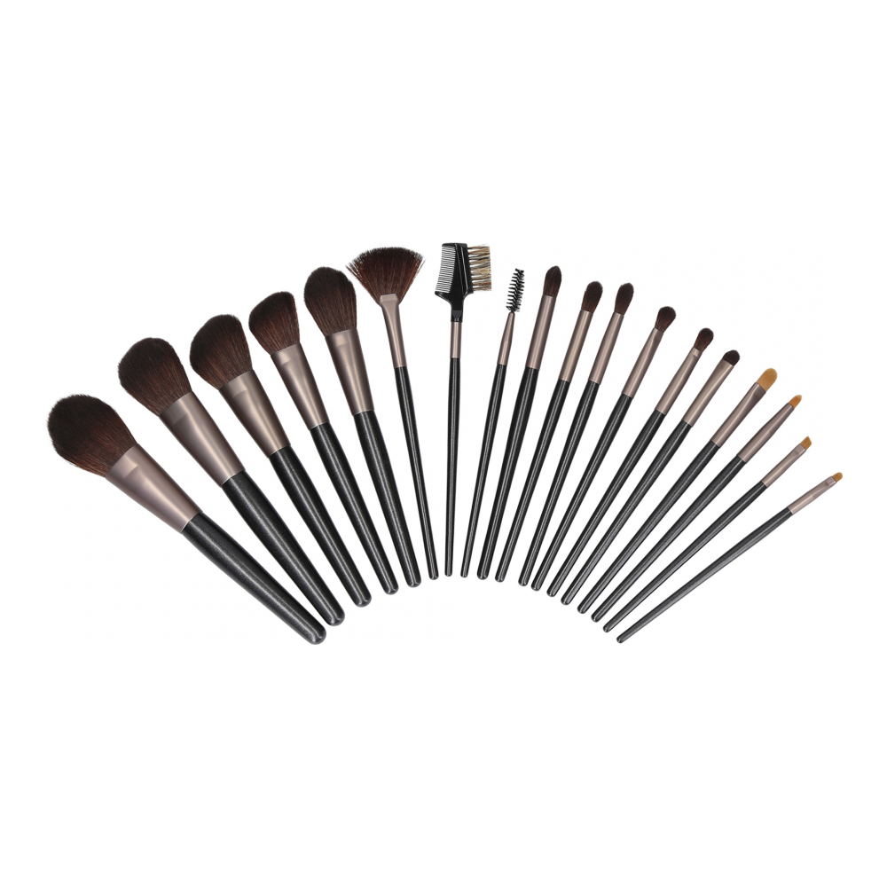 Set de pinceaux de maquillage - 18 Pièces
