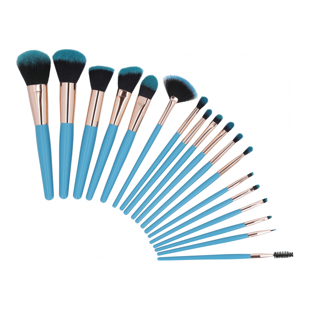 Set de pinceaux de maquillage - 18 Pièces