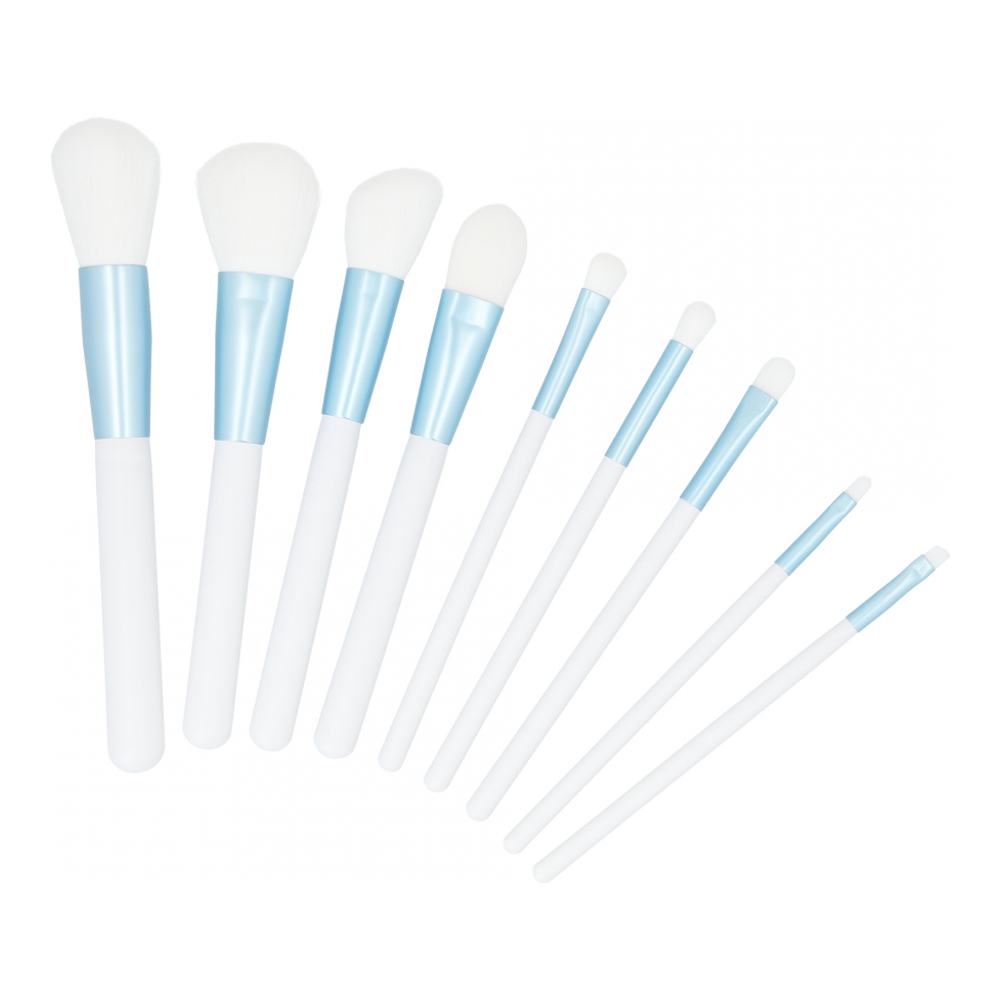 Set de pinceaux de maquillage - 9 Pièces