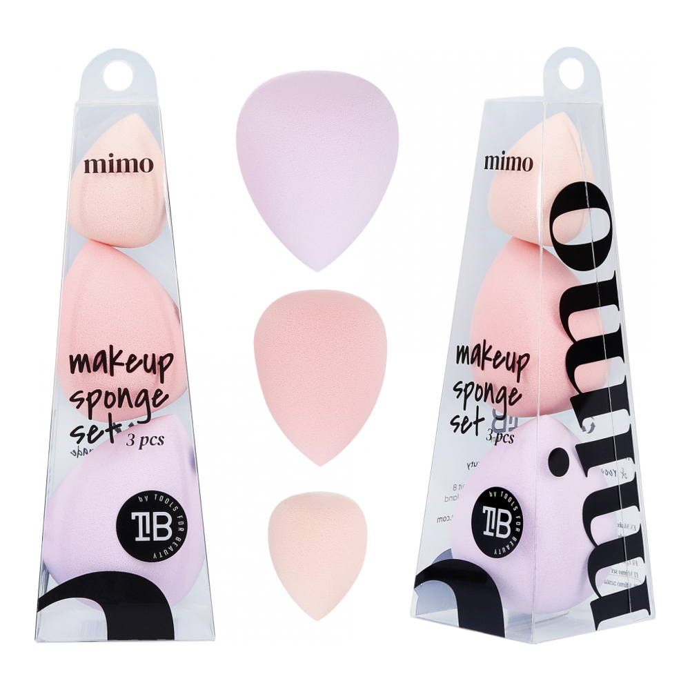 Set d'éponge de maquillage - 3 Pièces
