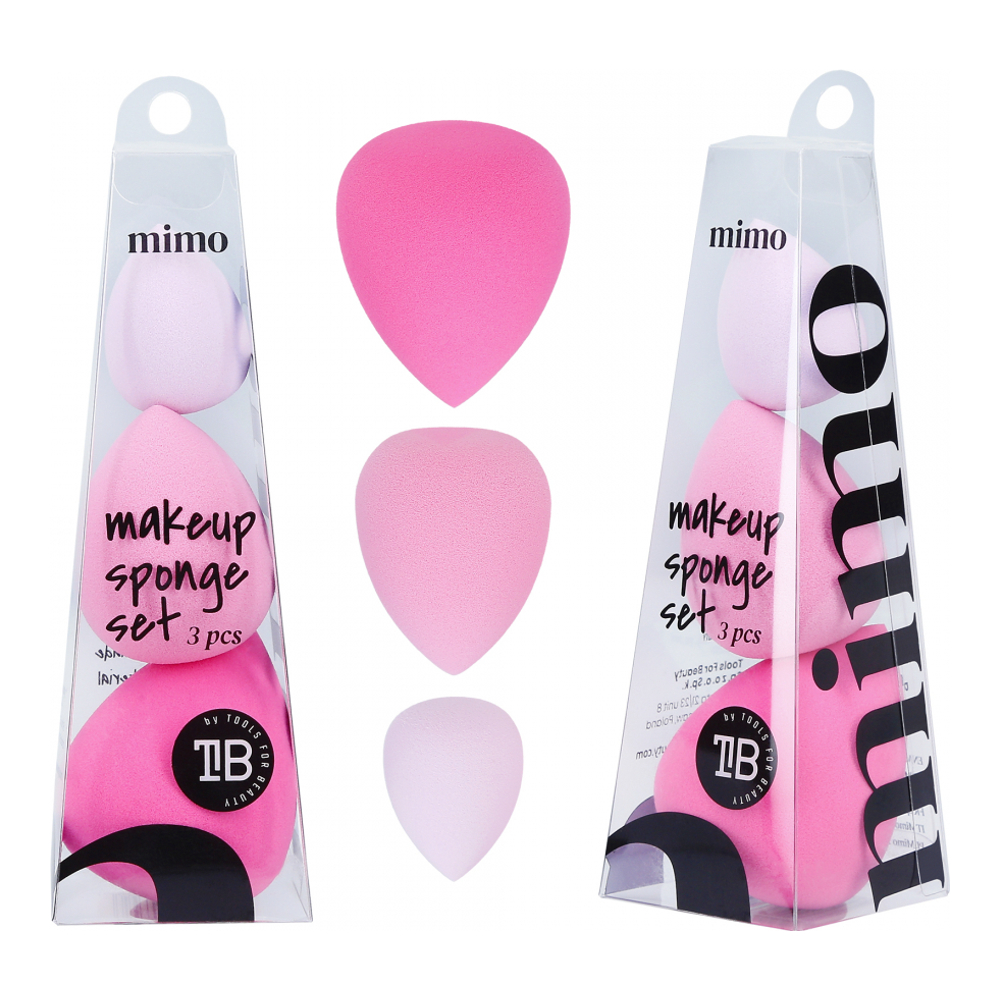 Set d'éponge de maquillage - 3 Pièces