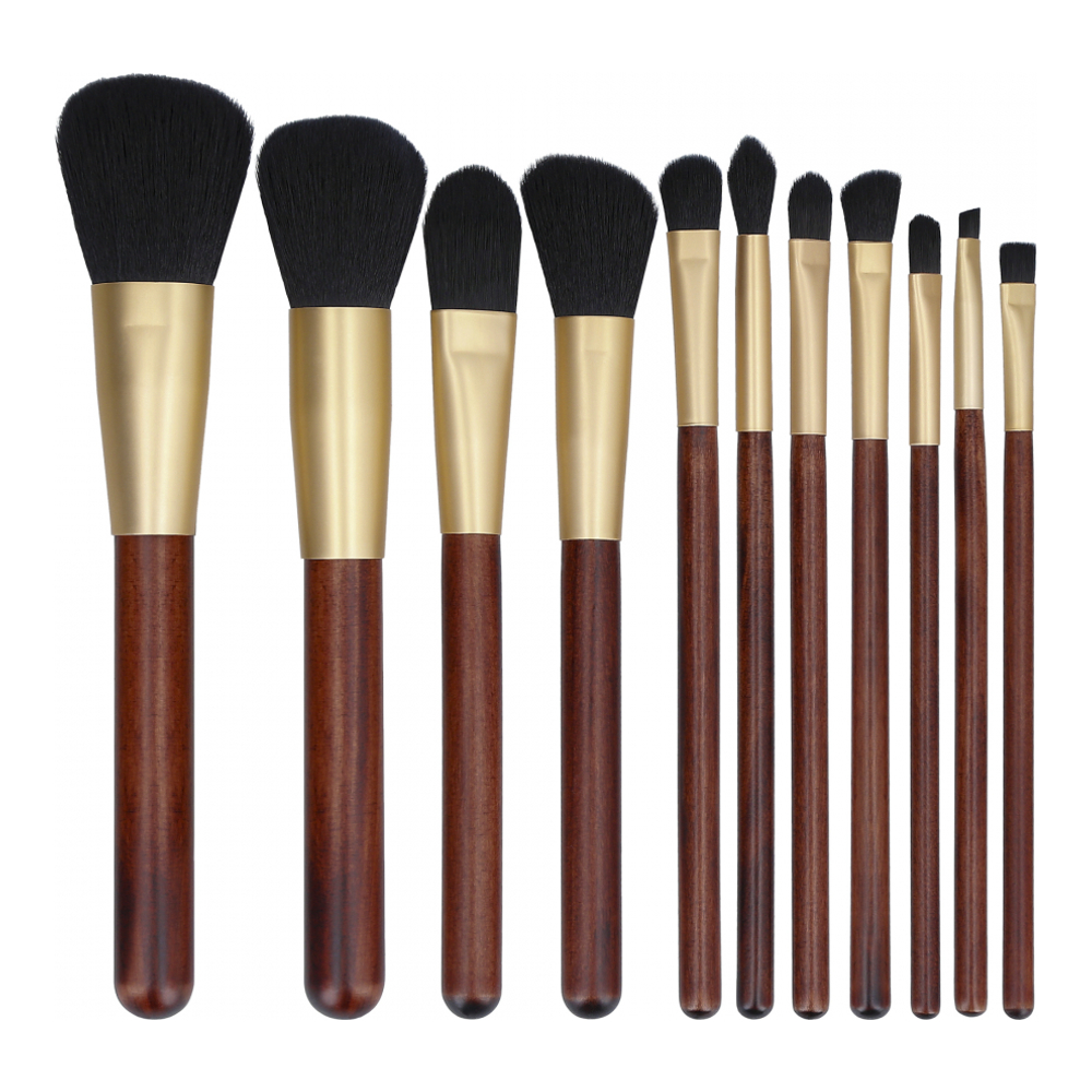 Set de pinceaux de maquillage - 12 Pièces