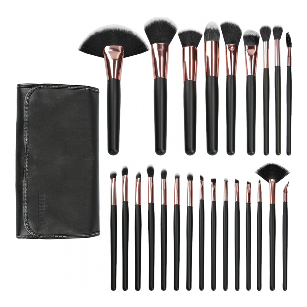 Set de pinceaux de maquillage - 24 Pièces