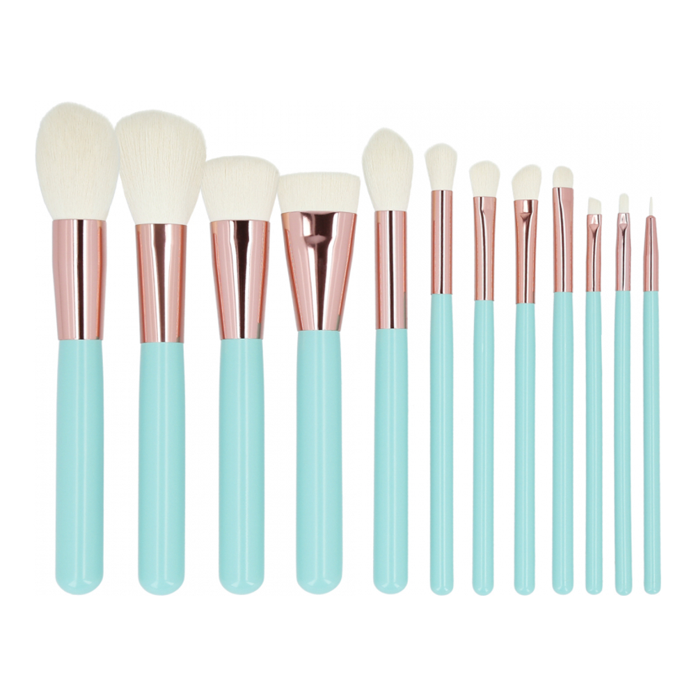 Set de pinceaux de maquillage - 12 Pièces