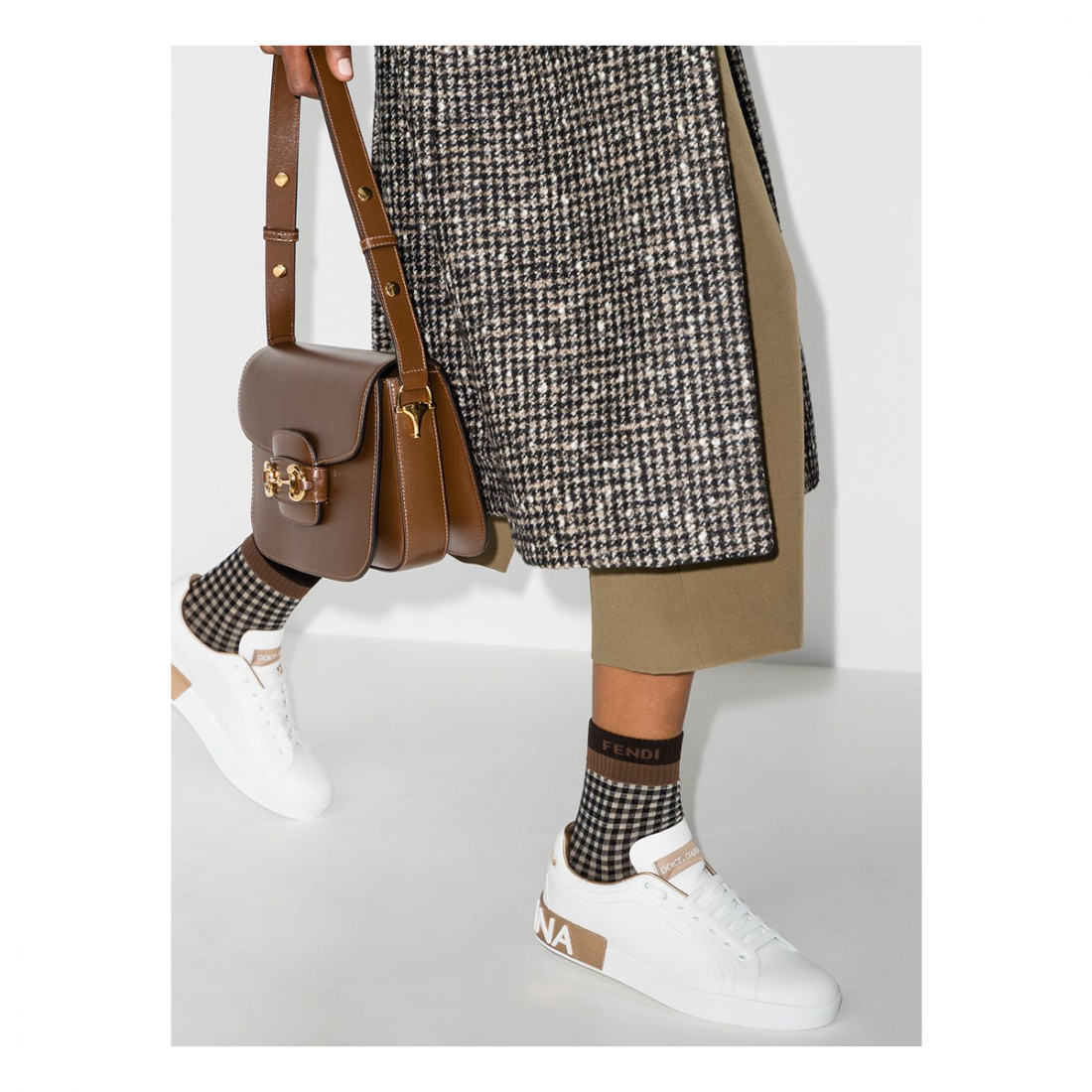 Women's 'Portofino Logo Patch' Sneakers