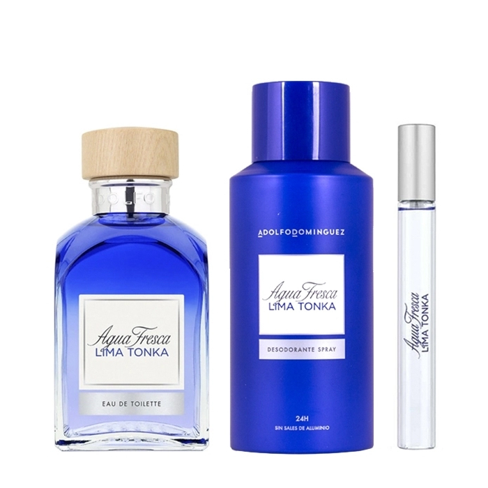 'Agua Fresca Lima Tonka' Perfume Set - 3 Pieces