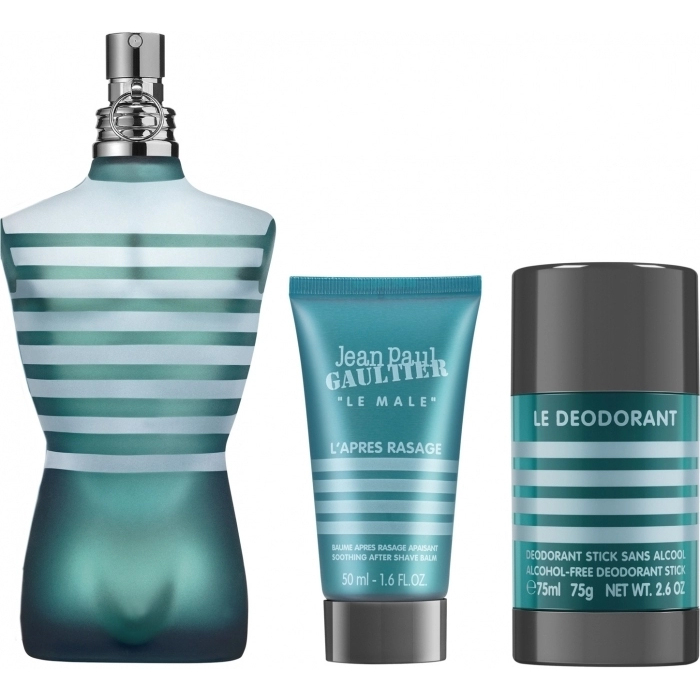 Coffret de parfum 'Le Male' - 3 Pièces