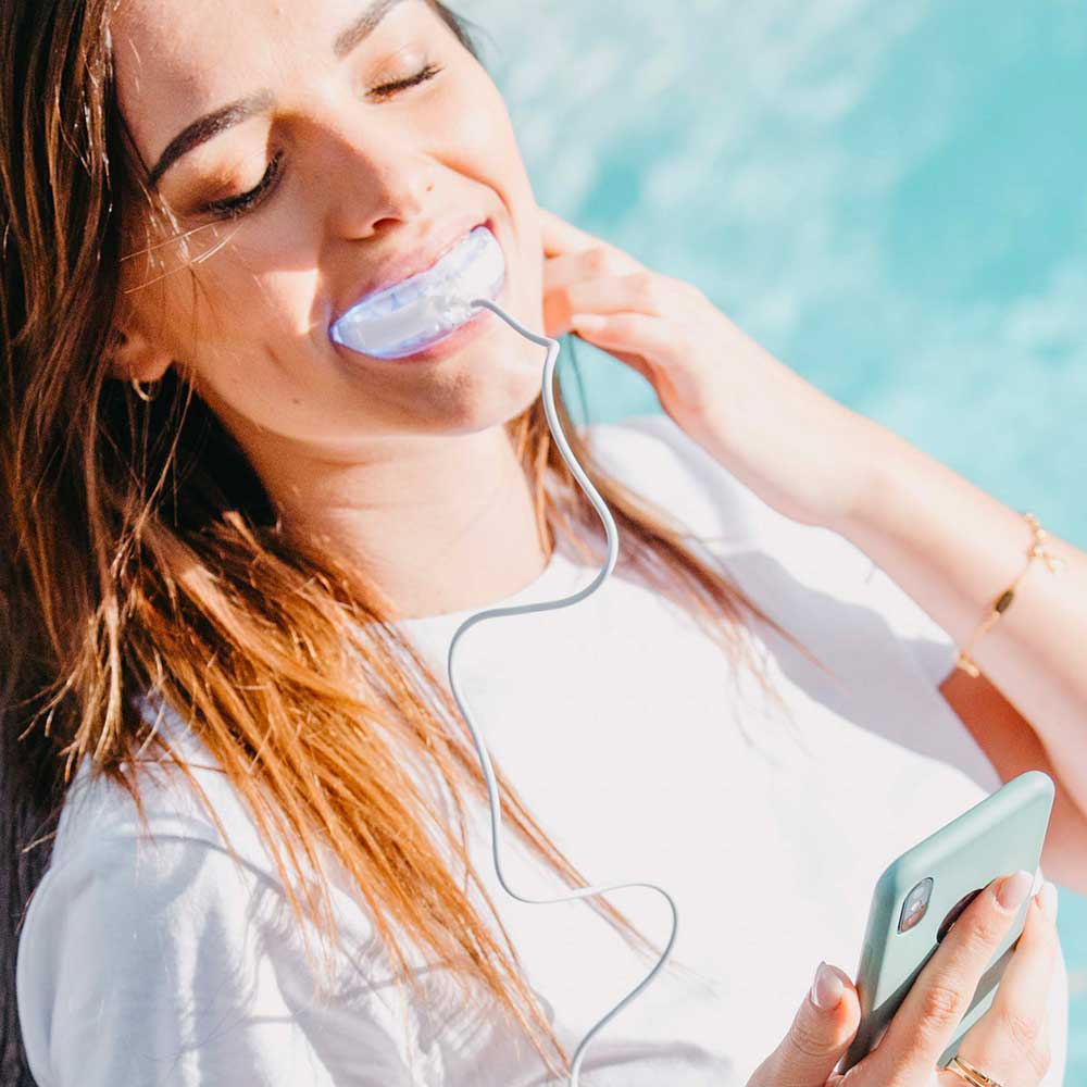 Kit de blanchiment des dents 'Whiteconnect' - Mint