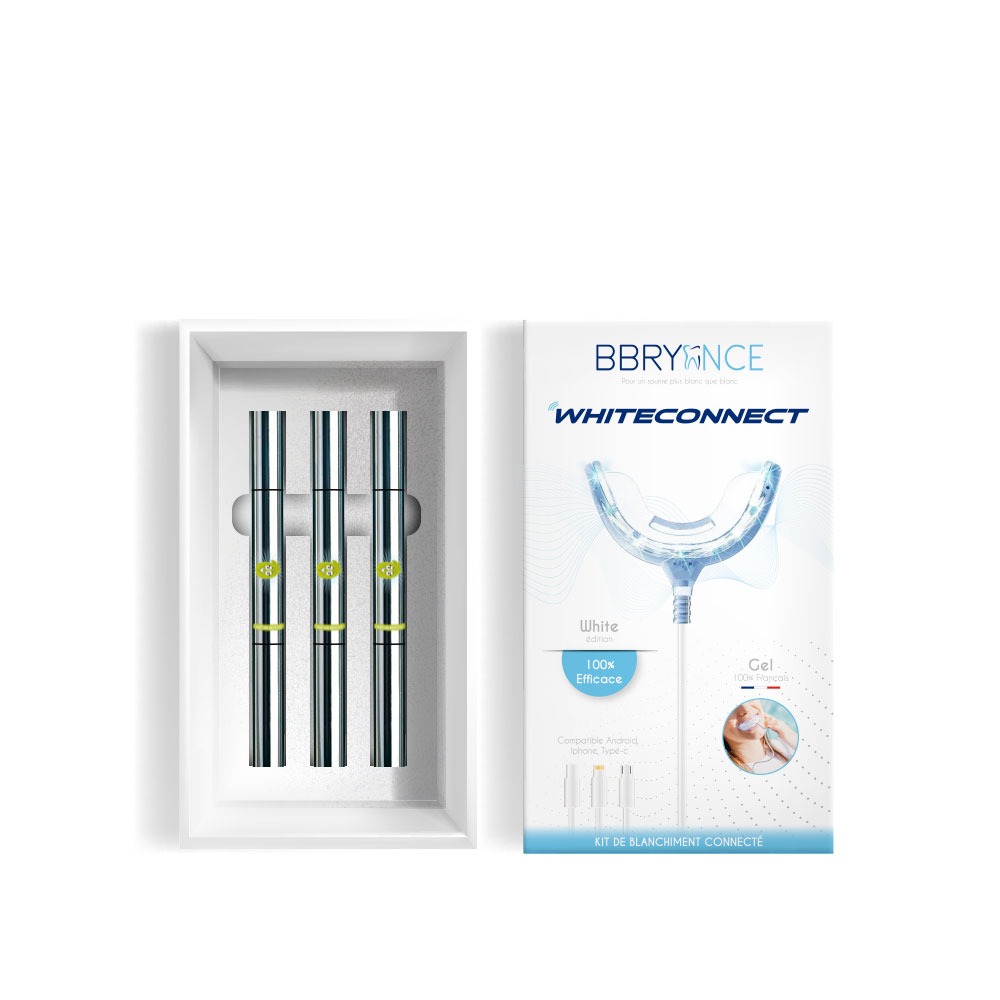 Kit de blanchiment des dents 'Whiteconnect' - Mint