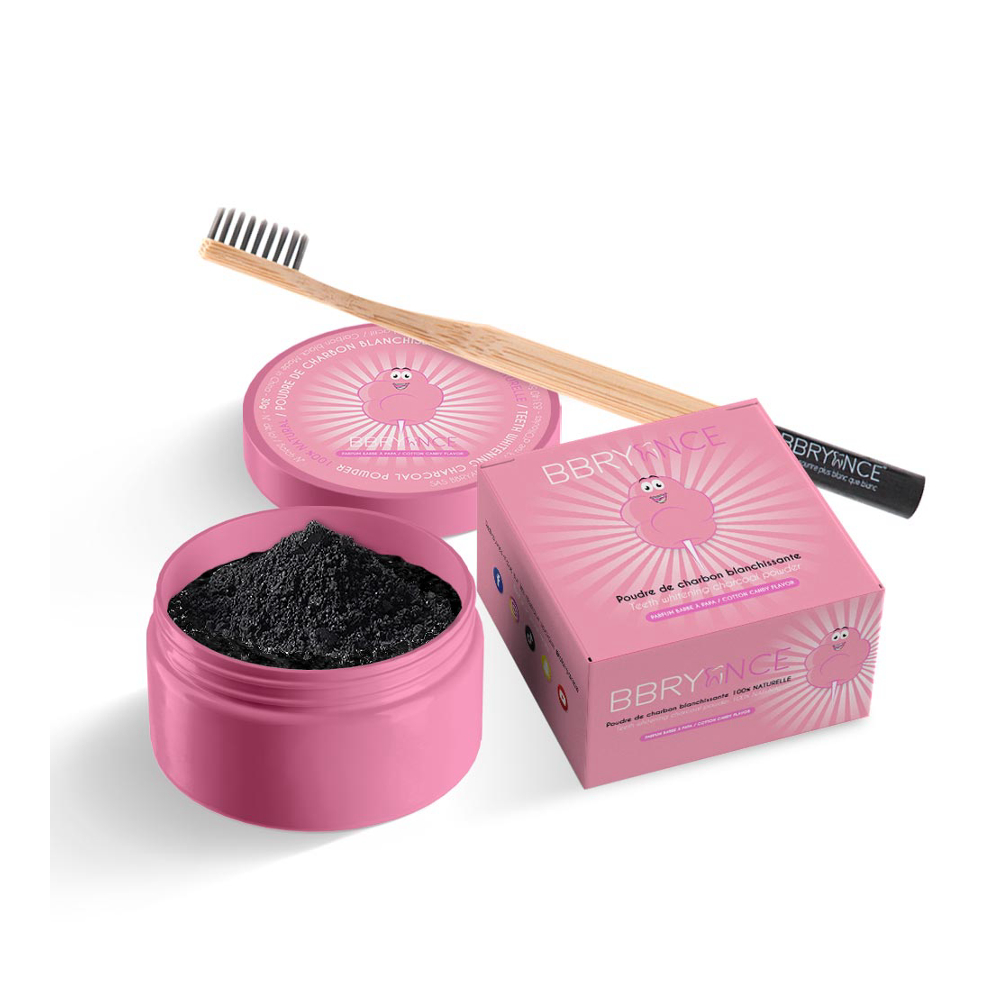 Charbon de bois blanchissant - Barbe a Papa 30 g