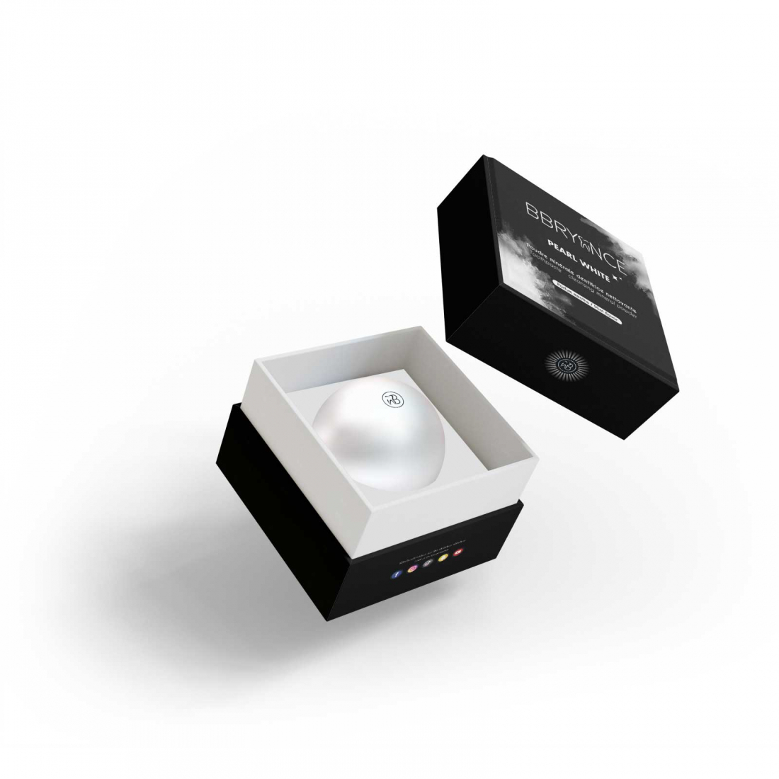 Poudre blanchissante 'Pearl White' - Mint 30 g