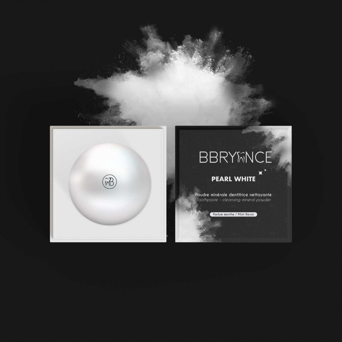 Poudre blanchissante 'Pearl White' - Mint 30 g