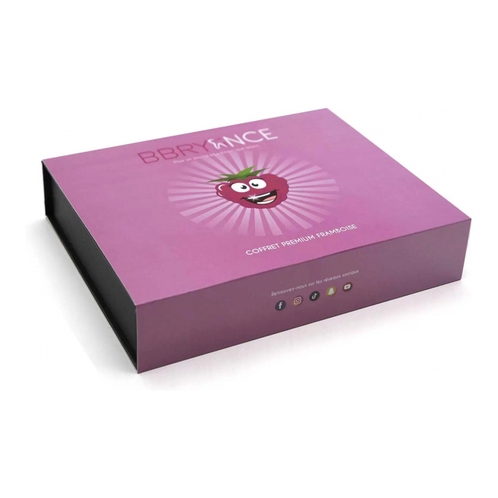 Set de soins dentaires 'Premium' - Raspberry 4 Pièces