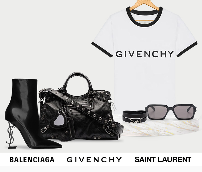 Balenciaga | Givenchy | Saint Laurent