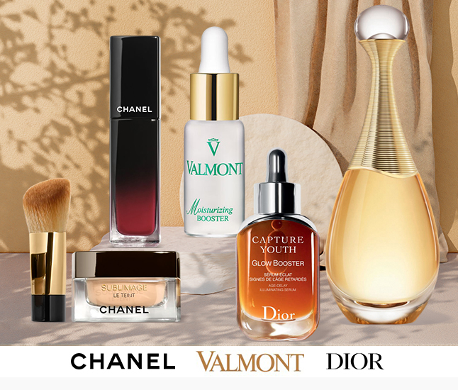 Chanel | Dior | Valmont