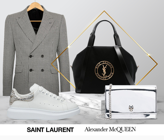 Saint Laurent | Alexander McQueen