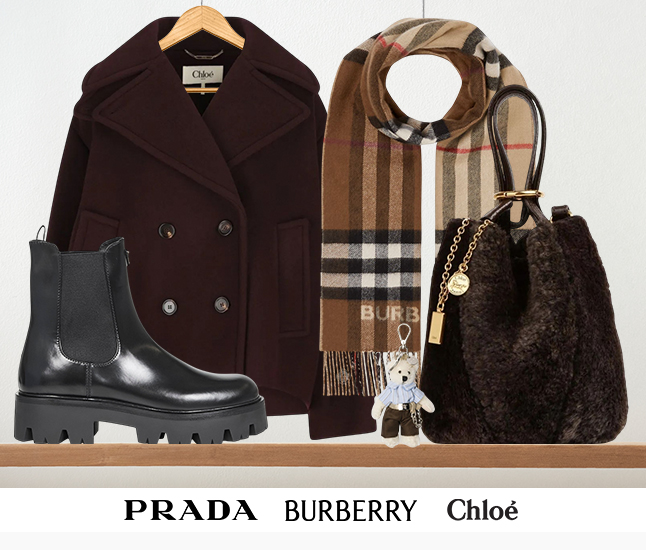 Prada | Burberry | Chloé