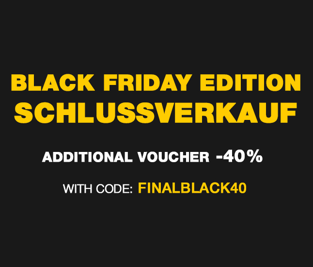 Black Friday Edition : SCHLUSSVERKAUF