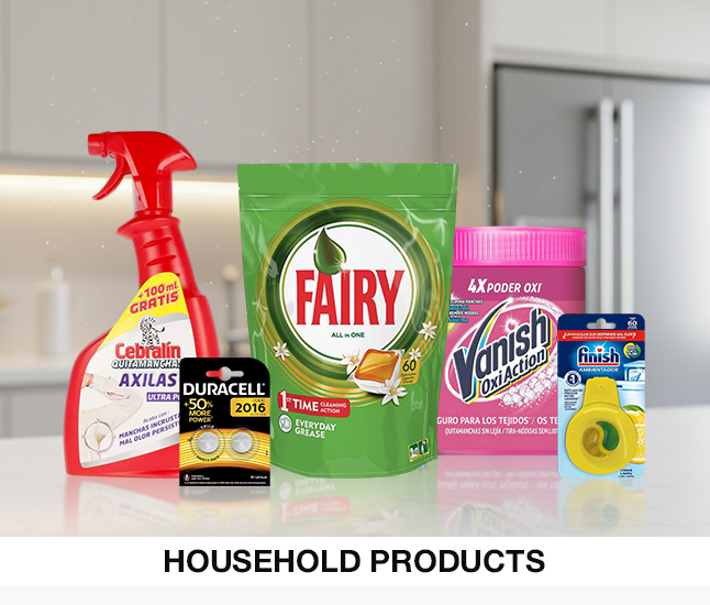 Sortiment Haushaltsprodukte