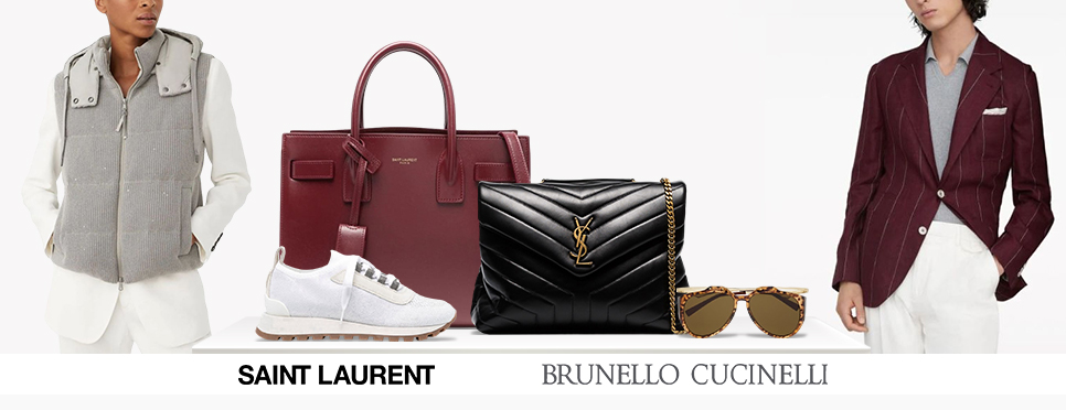 Saint Laurent | Brunello Cucinelli