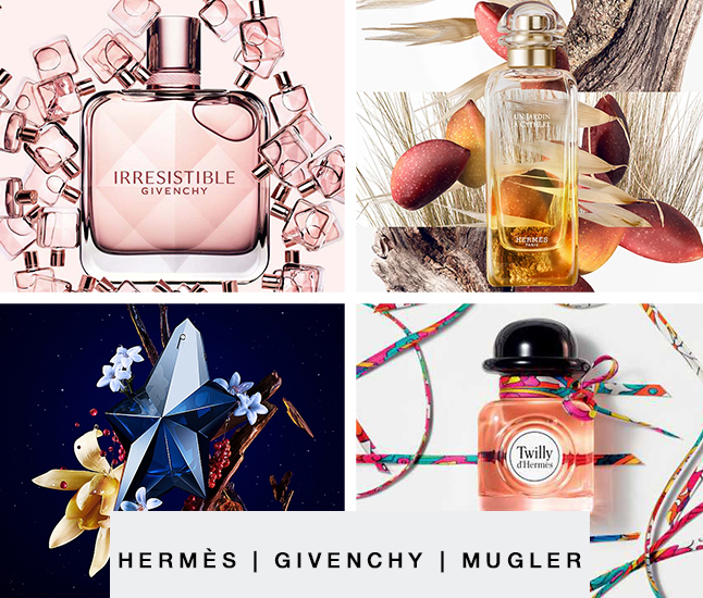 Hermès, Givenchy & Thierry Mugler
