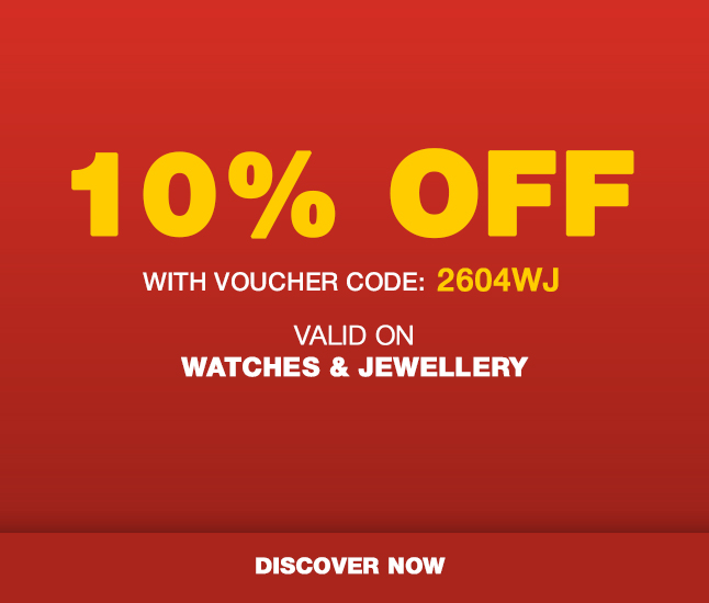 Watches & Jewellery 10% OFF