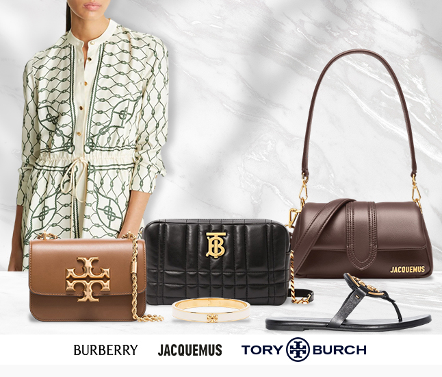 Burberry | Jacquemus | Tory Burch