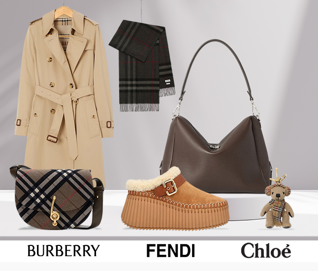 Burberry | Fendi | Chloé