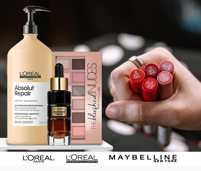L'Oréal | L'Oréal Professionnel | Maybelline