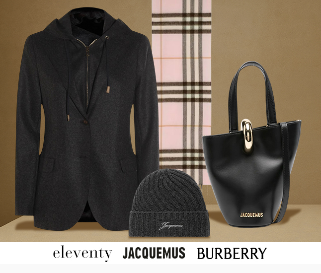 Eleventy | Jacquemus | Burberry